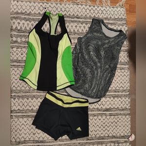 Lululemon tank top Athletic and short bundle
